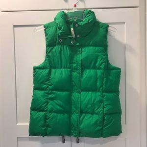 Green Puffer Vest